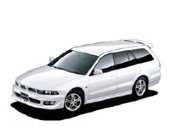 Ворсовые коврики в салон  Mitsubishi Legnum (1996 - 2003)