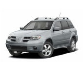 Ворсовые коврики в салон  Mitsubishi Outlander I (2001 - 2008)