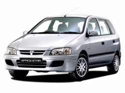 Ворсовые коврики в салон  Mitsubishi Space Star (2002 - 2004)