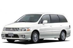 Ворсовые коврики в салон  Nissan Bassara 7 мест правый руль (1999 - 2003)