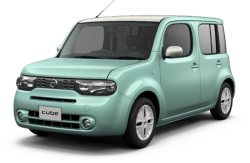 Ворсовые коврики в салон  Nissan Cube III (Z12) Америка  Левый руль (2008 - 2020)