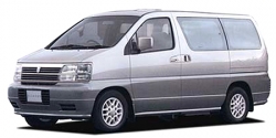 Ворсовые коврики в салон  Nissan Elgrand I (E50) (1997 - 2000)