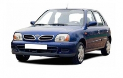 Ворсовые коврики в салон  Nissan March Mia (K11C) Правый руль (2000 - 2003)