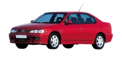 Ворсовые коврики в салон  Nissan Primera II (P11) Левый руль (1995 - 2002)