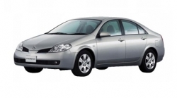 Ворсовые коврики в салон  Nissan Primera III (P12) Левый руль (2001 - 2008)