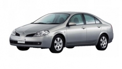 Ворсовые коврики в салон  Nissan Primera III (P12) Правый руль (2001 - 2008)