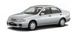 Ворсовые коврики в салон  Nissan Pulsar V (N15) Правый руль (1995 - 2000)