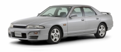 Ворсовые коврики в салон  Nissan Skyline IX (R33) Седан (1993 - 1998)