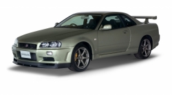 Ворсовые коврики в салон  Nissan Skyline X (R34) Купе (1998 - 2000)