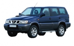 Ворсовые коврики в салон  Nissan Terrano II (R20) Левый руль (1999 - 2006) Рестайлинг