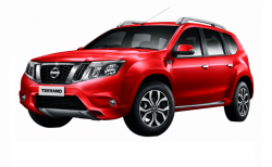 Ворсовые коврики в салон  Nissan Terrano III (D10) Левый руль (2014 - ...)