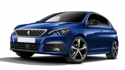 Ворсовые коврики в салон  Peugeot 308 II рестайлинг (2017 - ...)