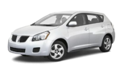 Ворсовые коврики в салон  Pontiac Vibe II (2009 - 2010)