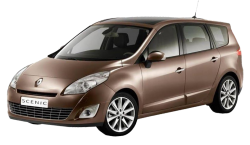 Ворсовые коврики в салон  Renault Scenic II Grand 5 мест Рестайлинг (2006 - 2009)