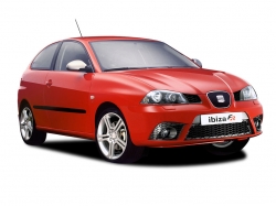 Ворсовые коврики в салон  Seat Ibiza III рестайлинг хэтчбек (2006 - 2008)