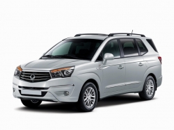 Ворсовые коврики в салон  Ssang Yong Stavic (2015 - ...)