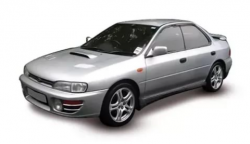 Ворсовые коврики в салон  Subaru Impreza I (1992 - 2000)