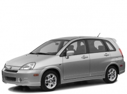 Ворсовые коврики в салон  Suzuki Aerio (2001 - 2007)