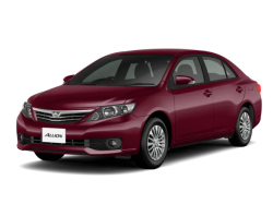 Ворсовые коврики в салон  Toyota Allion II Рестайлинг  (2010 - ...)