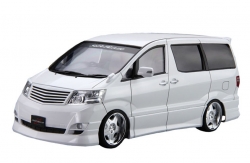 Ворсовые коврики в салон  Toyota Alphard I (AH10) (2005 - 2008) Рестайлинг