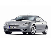 Ворсовые коврики в салон  Toyota Celica VII (T230) (1999 - 2006)