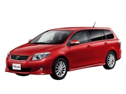 Ворсовые коврики в салон  Toyota Corolla Fielder X (NZE141) Правый руль (2006 - 2013)