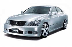 Ворсовые коврики в салон  Toyota Crown Athlete GRS184 (2005 - 2007)