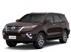 Ворсовые коврики в салон  Toyota Fortuner II (AN150, AN160) 5 мест (2015 - ...)