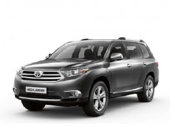 Ворсовые коврики в салон  Toyota Highlander II (XU40) (2007 - 2013)