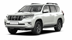 Ворсовые коврики в салон  Toyota Land Cruiser Prado 150 Series Рестайлинг 2 (2017 - ...)