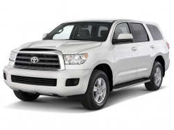 Ворсовые коврики в салон  Toyota Sequoia II (XK60) (2008 - 2017)