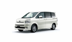 Ворсовые коврики в салон  Toyota Voxy II (R70) Правый руль (2007 - 2010)