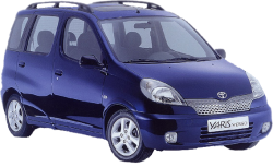 Ворсовые коврики в салон  Toyota Yaris Verso (D4-D) (1999-2005)