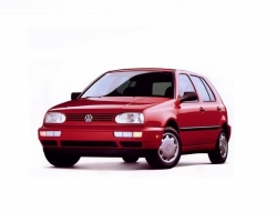 Ворсовые коврики в салон  Volkswagen Golf III (1H) (1991 - 1997)