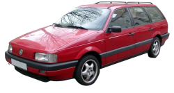 Ворсовые коврики в салон  Volkswagen Passat B3 Универсал (1988 -1993)