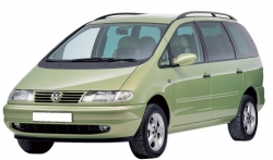 Ворсовые коврики в салон  Volkswagen Sharan I (7M) (1995 - 2000)